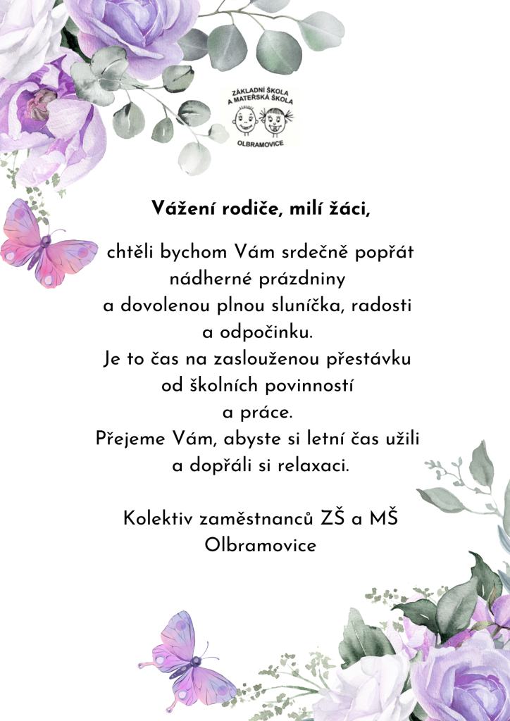 Přánk prázdnínám