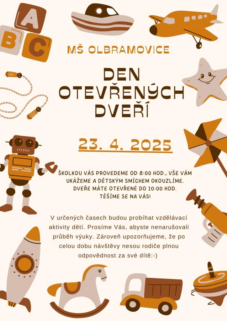 Den otevřených dveří MŠ