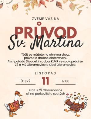 Průvod sv. Martina